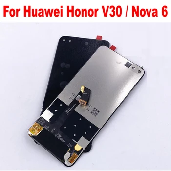 

100% Test Best Working For Nova 6 Glass Sensor LCD Display Touch Screen Digitizer Assembly For Huawei Honor V30 Phone Pantalla