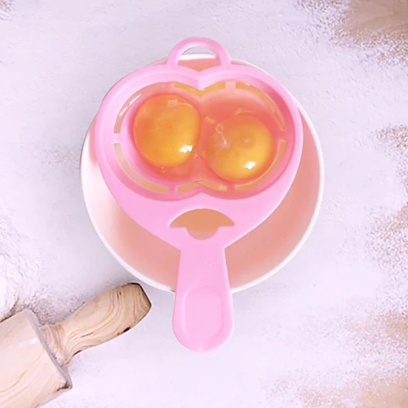 

High Quality Household Plastic White Egg Yolk Separator Environmental Food Grade Material Egg Separator Separator Kitchen Tool