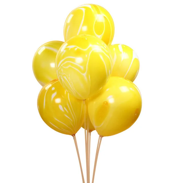 Высококачественные 12 дюймов 3,5 г воздушные шары Цвета Агата красочные облака воздушный шар День рождения украшение шариками Balony Globos