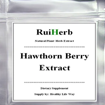 

100gram(3.52oz) Hawthorn Berry Extract Powder Improve cardiovascular health Flavonoids
