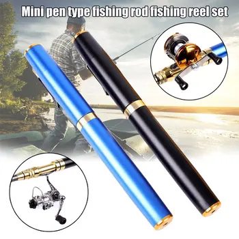 

New Fishing Rod Pole Reel Wheel Kit Portable Mini Ceramics Guide Ring For Sea Lake Drop Shipping