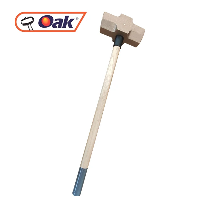 OAK Nonsparking Sledge Hammer,2.5kg,Explosion proof