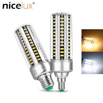 

E27 E14 LED Lamp 220V LED Bulb SMD 5736 LED Light 96 LEDs Corn Bulbs 25W Chandelier For Home Lighting CW/WW Power Saving