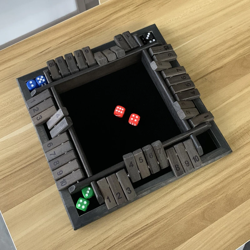 Juegos de Chanclas de cuatro caras, juegos digitales, juegos de mesa para padres e hijos, juegos casuales para fiestas bar|Almacenamiento de bordado y confección DIY| AliExpress