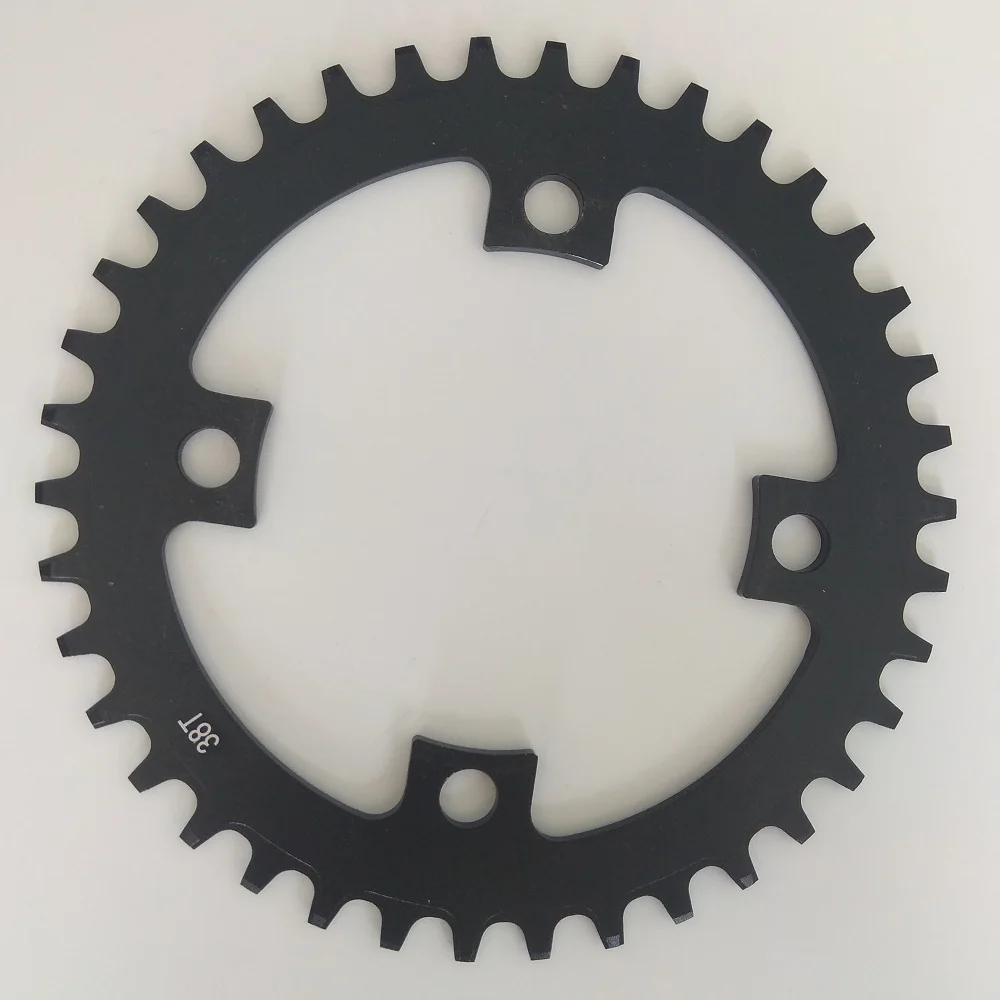 Цепное кольцо TRUYOU круглая узкая широкая цепь 34T/36T/38T/40T/42T 104 BCD MTB велосипедная