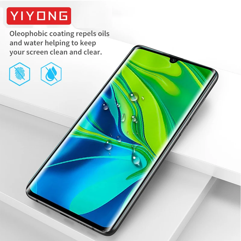 Xiomi YIYONG 3D полное покрытие стекло для Xiaomi Mi Note 10 закаленное стекло Защита экрана для Xiaomi Mi Note 10 Pro стекло экрана 10