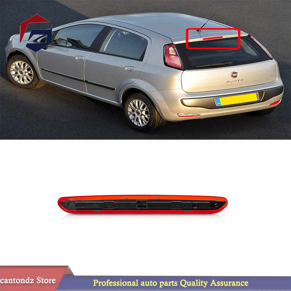 Terza Luce Di Stop Per Auto Luce Di Stop Per Montaggio Alto Luce Di Stop A Led Per Fiat Grande Punto 2006 -2011 2122000407