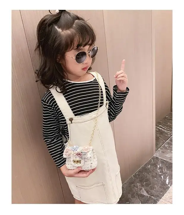 para Meninas Bolsa de Corrente de Brinquedo das Crianças Bolsa de Coelho Coreana do Ombro Brinquedo para Crianças Mini Versão Selvagem Diagonal Bolsas Acessórios 14 Brinquedos e hobbies