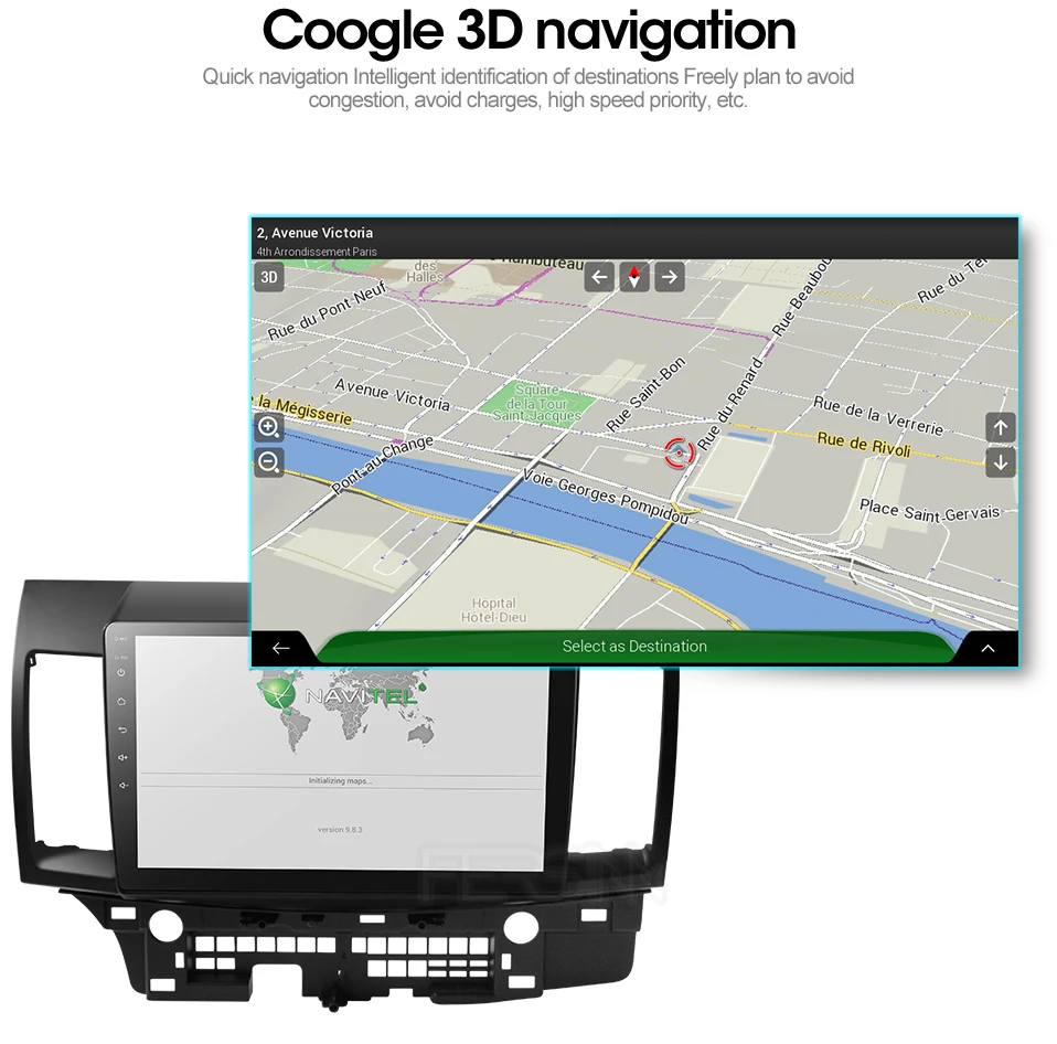 Для Mitsubishi Lancer стерео Мультимедиа gps Радио автомобильный dvd gps плеер стерео gps PX6 Android 9,0