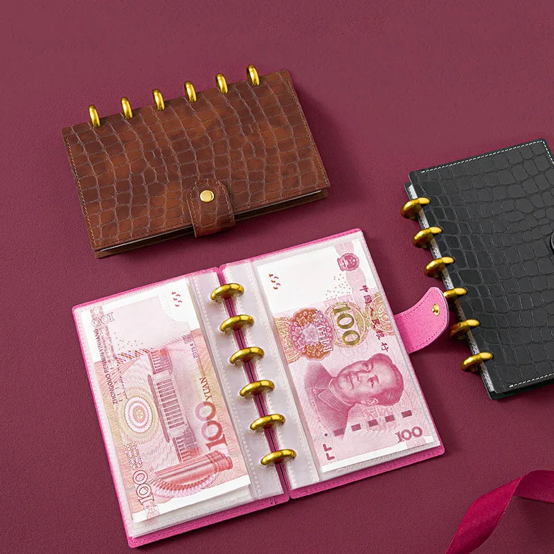 Fromthenon Funda de cuero para guardar dinero, organizador de tarjetas