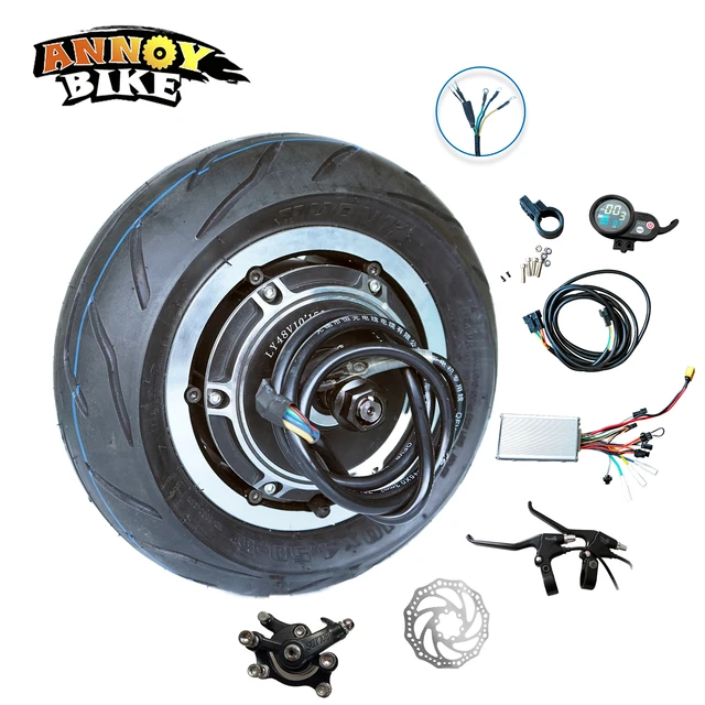 60V 1500W Hub Motor Kit 10Inch With Disc Brake Robocraft, 47 OFF
