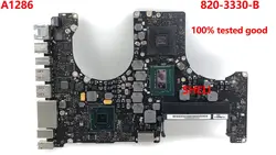 Для MacBook pro A1286 820-3330-B 2012 с SR0MK Core i7-3820QM i7 3820QM процессор 2,7 ГГц Материнская плата для ноутбуков ПК материнская плата HM77