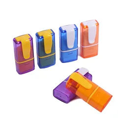 Tampon encreur vierge, 13.5x4.5mm, personnalisable avec nom, sceau personnel, Signature, DIY bricolage 