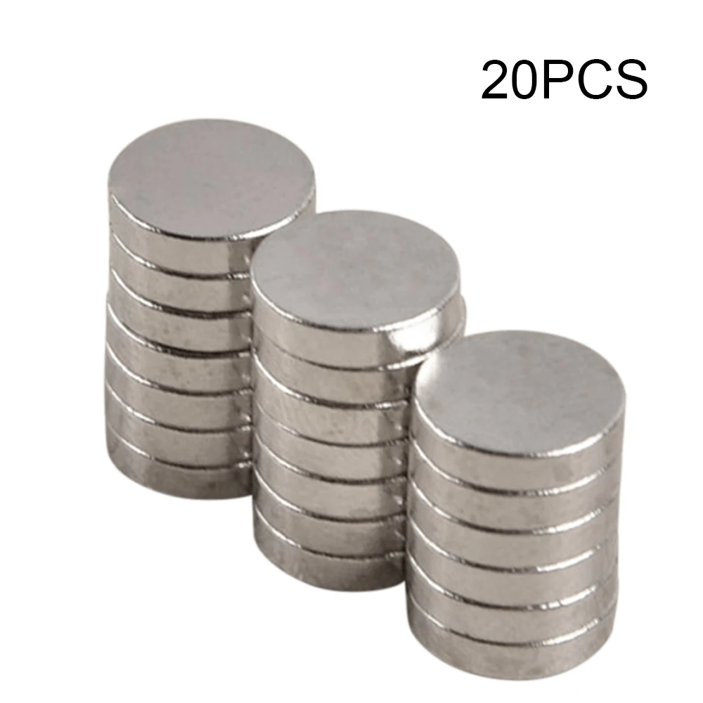 

20pcs N40 Office Multi-use 8x2mm Strong Round Disc Rare Earth Neodymium Magnety for Refrigerator DIY Craft Scientific