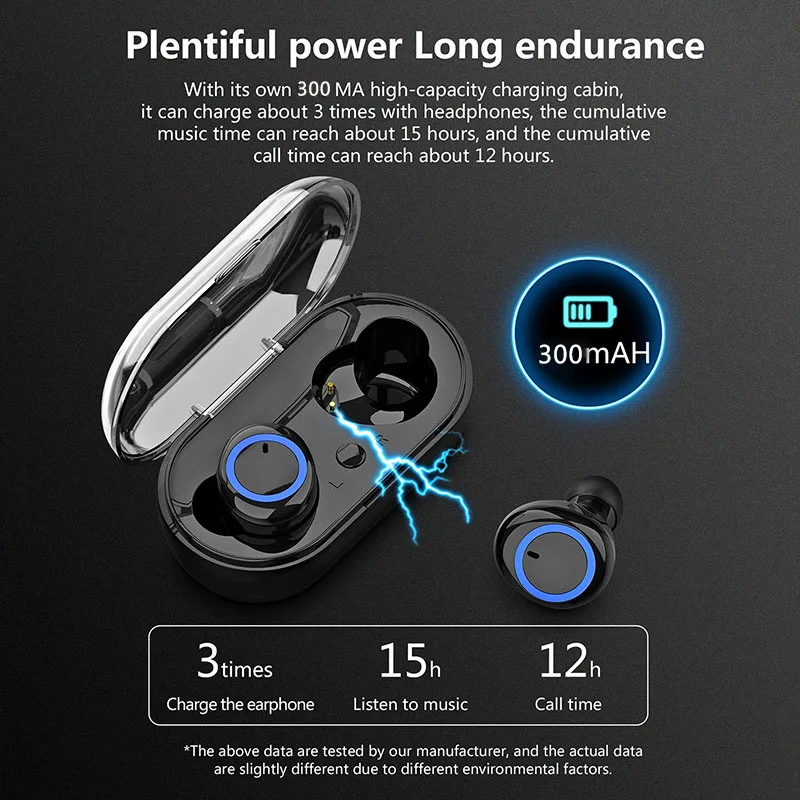 TWS SQ W1 V5 0 Bluetooth Wireless Earphone Touch Control Sports Earphones for xiaomi HUAWEI iphone IOS Android Earset