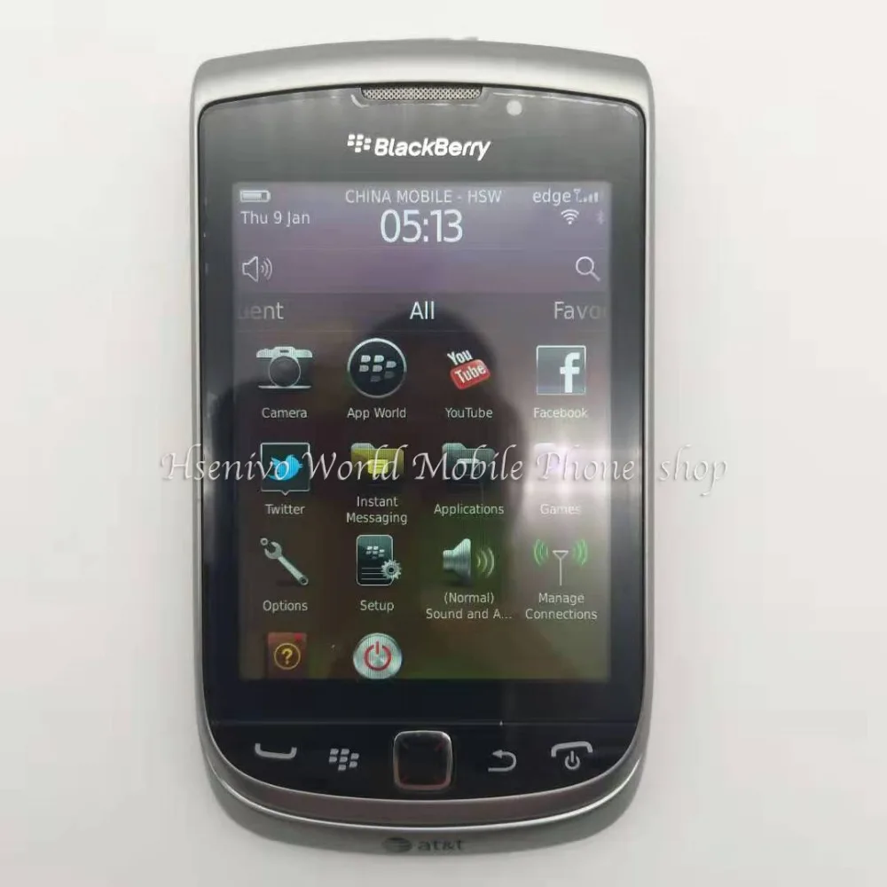 BlackBerry Torch 9810 Refurbished- Original BlackBerry 9810 Smartphone Unlocked 3G Wifi GPS 8GB Storage Cellphone android cell phones for sale