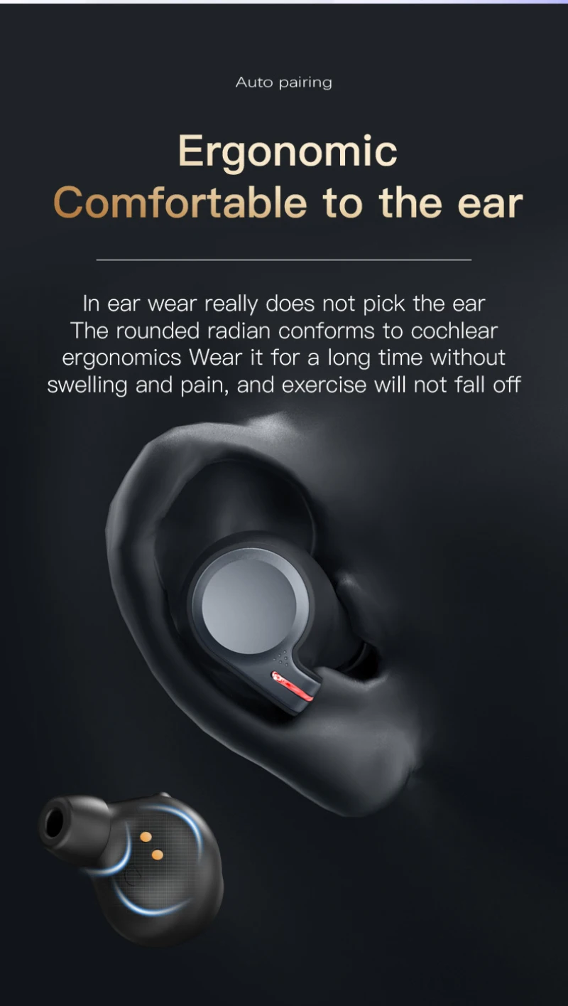 TWS Y16 Bluetooth 5 1 Earphones Wireless Charger Earbuds LED Waterproof Sports Earbuds Noise Reduction Headphones Headsets