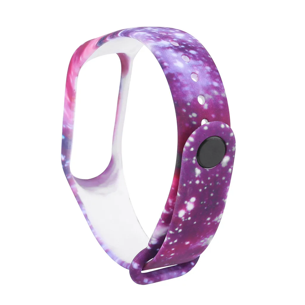 Для mi band 4 ремешок с принтом силиконовый ремешок на запястье для xiaomi mi band 4 сменный Камуфляжный браслет для mi band 4 браслет