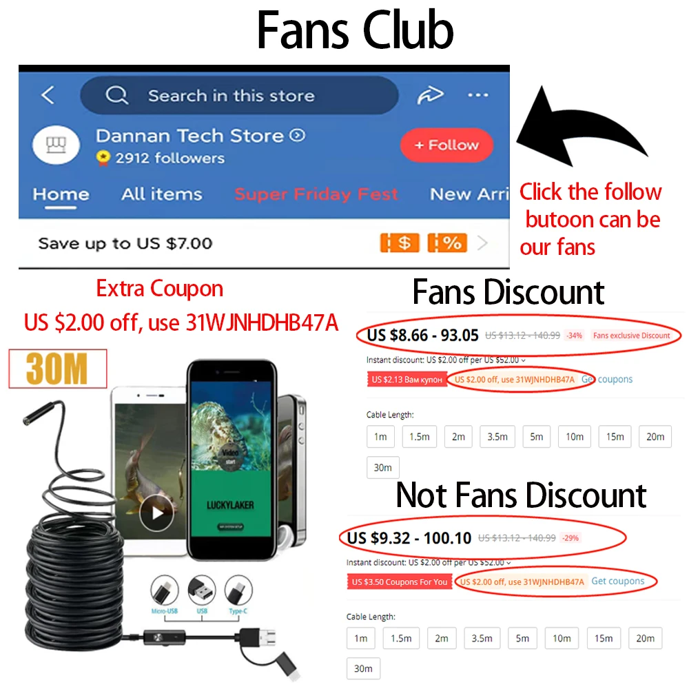30M Industrial Automotive Car Endoscope Mini Usb Type c Endoscopic Flexible Cable Camera Borescpe for Mobile Android Smartphon 30M Industrial Automotive Car Endoscope Mini Usb Type c Endoscopic Flexible Cable Camera Borescpe for Mobile Android Smartphon