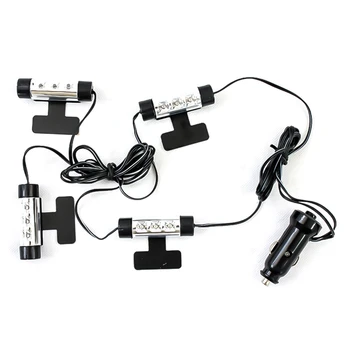 

Universal Car Auto Charge Interior Floor Atmosphere Lights Blue LED Decorative Car Dash Floor Light