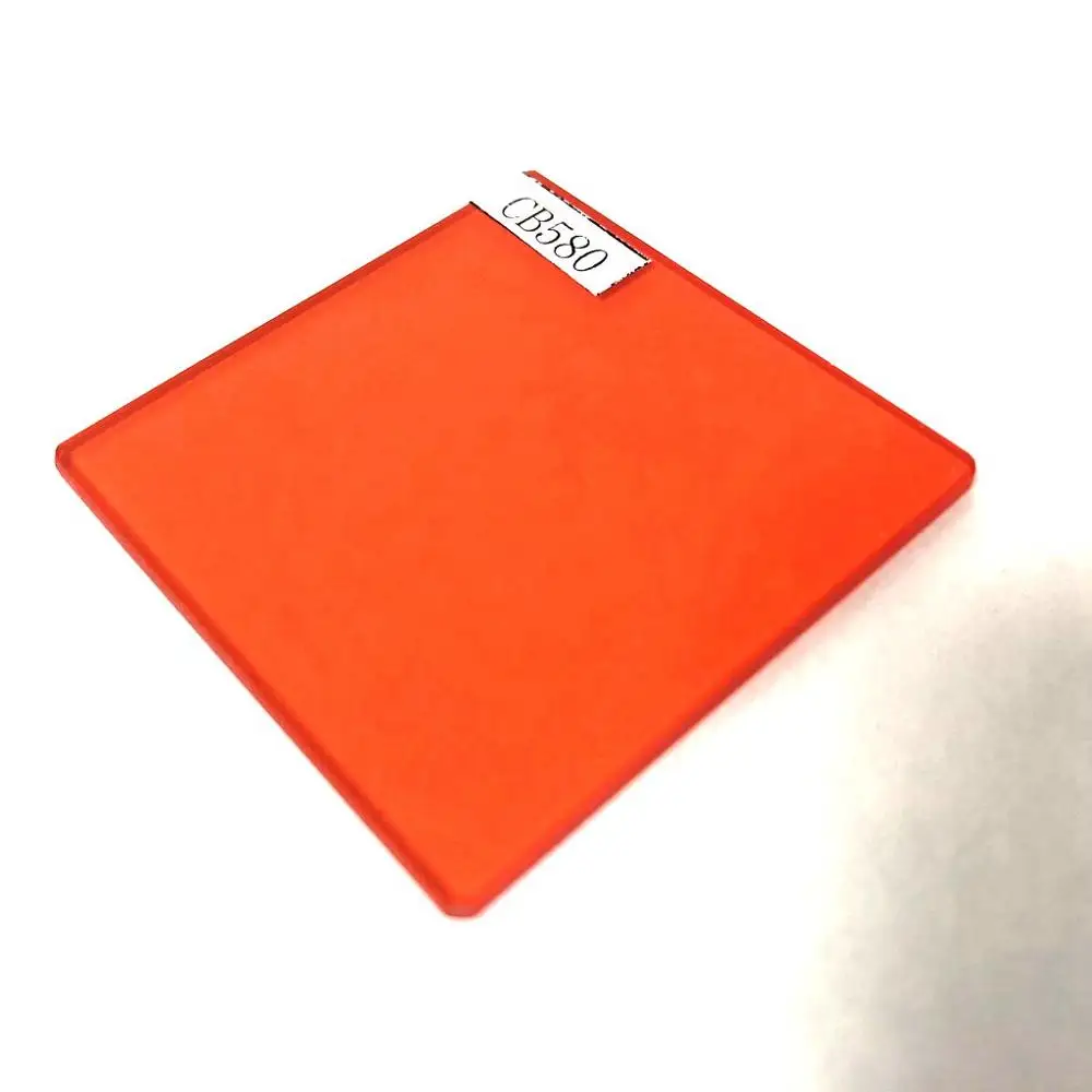 Размер 50x50 мм uv cut ir pass filter glass 580nm CB580 | Инструменты