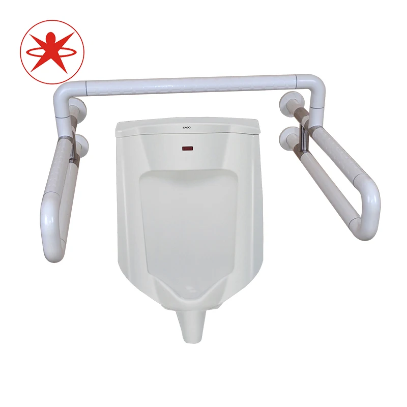 

Medical Professional Sink Urinal Non-Slip Handrail Connection Load 200KG Stainless Steel Two-Bar Type Elderly Disabled Handrail