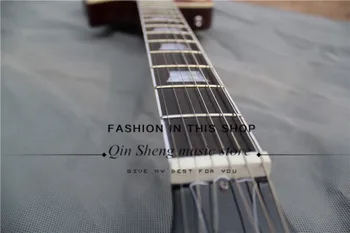 

free shipping factory custom electric guitar,red\yellow\sunburst\white guitar,mahogany body,rosewood fingerboard,free delivery