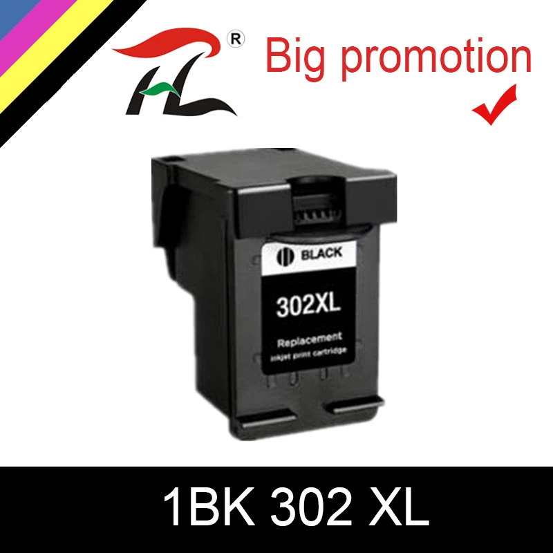 302XL Восстановленный картридж Замена для hp 302 hp 302 XL чернильный картридж для Deskjet 1110 1111 1112 2130 2131 принтера