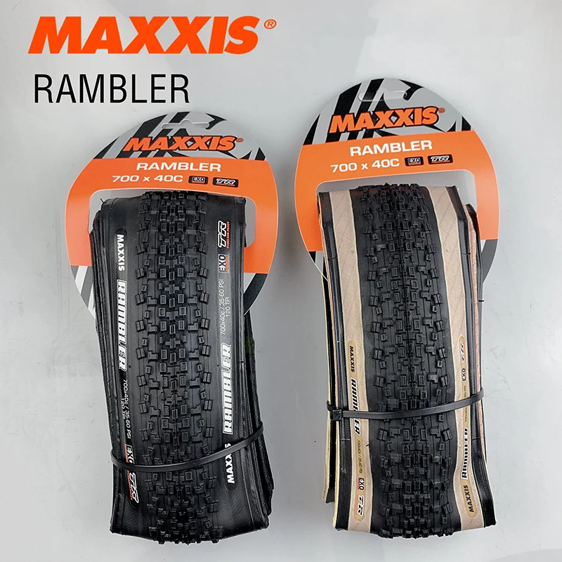 MAXXIS RAMBLER шины для шоссейного велосипеда 700* 40C 60TPI 120TPI EXO TR складные бескамерные анти прокол велосипедные шины гравий 700 велосипедные шины