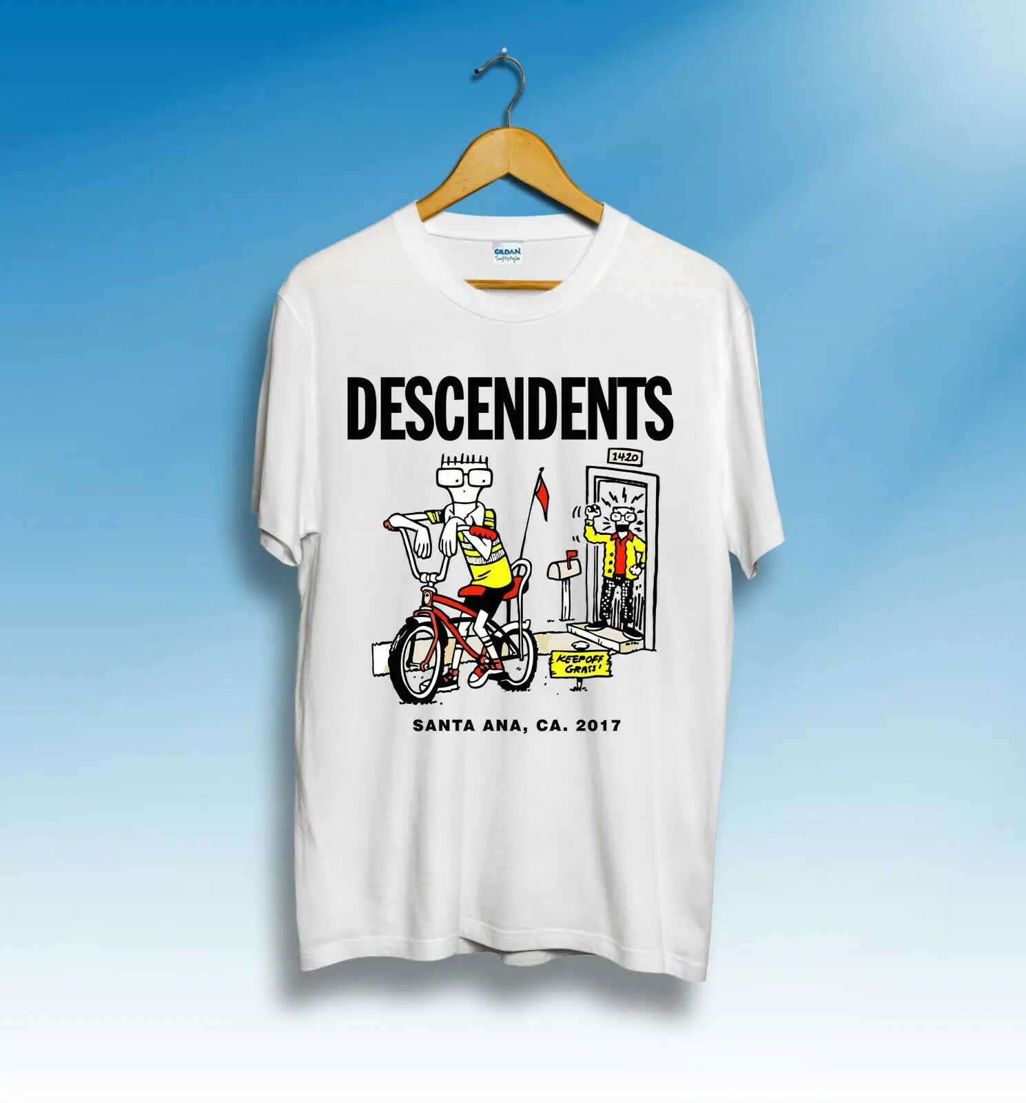 Descendants Santa Ana Ca 2017 T Shirtharajuku Streetwear Shirt Men | Мужская одежда