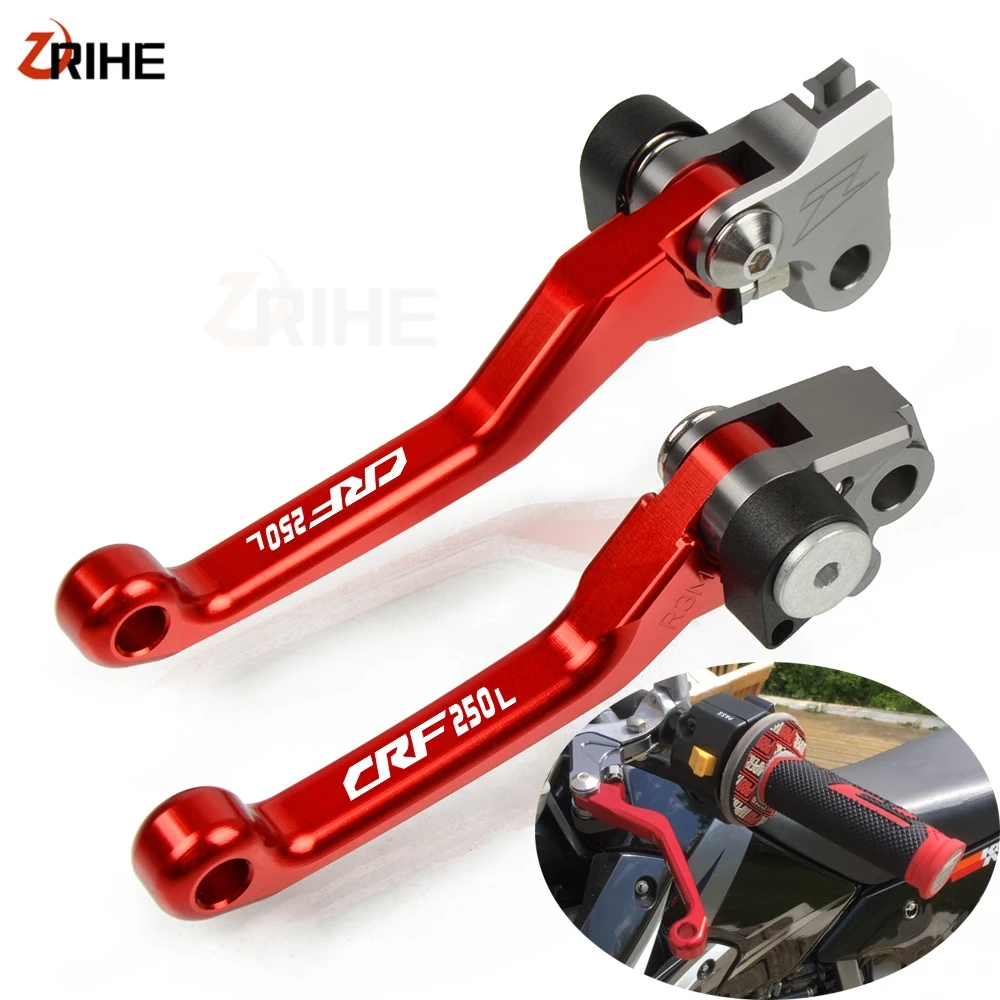 

Motorcycle Dirt Bike Brake Clutch Levers Aluminum Pivot Foldable handle levers FOR HONDA CRF 250 L 2012 2013 2014 2015 2016 2017
