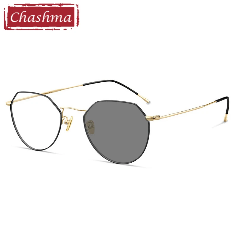 

Men Chameleon Progressive Free Form UV Porection Myopia Glasses Women Prescription Eyeglasses Light Frame Anti Reflective