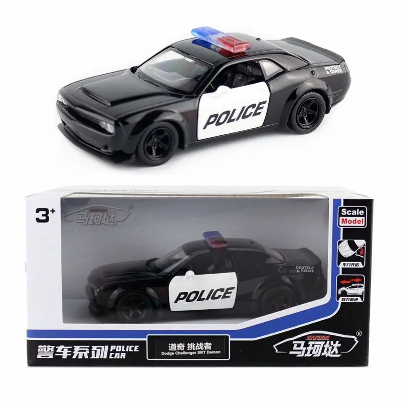 RMZ City/Масштаб 1:36/модель игрушечного автомобиля под давлением/Dodge Challenger SRT Demon