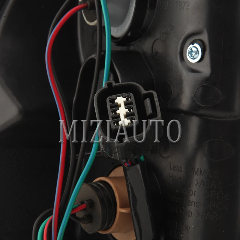 MIZIAUTO задний светильник для Mitsubishi Pajero V93 V97 2007 2008 2009 2010 Тормозной бампер фонарь стоп