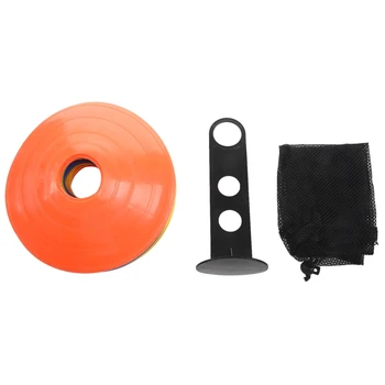 

50Pcs/Lot 20Cm Football Training Pe Cones Marker Discs Football Training Sports Ufo Outdoor Football Sports Accessories