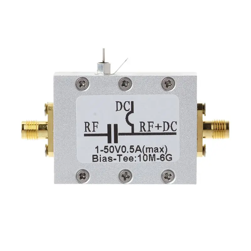6000Mhz 10 MHz-6 GHz RF bias Tee DC блоки для Ветчины радио RTL SDR LNA низкий уровень шума усилитель с оболочкой