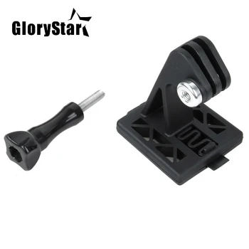 

GloryStar Tactical Helmet Mount for Gopro xiaoyi 4k Excavator ARM Mount NVG Helmet Base Bracket Black Tan for SJCAM