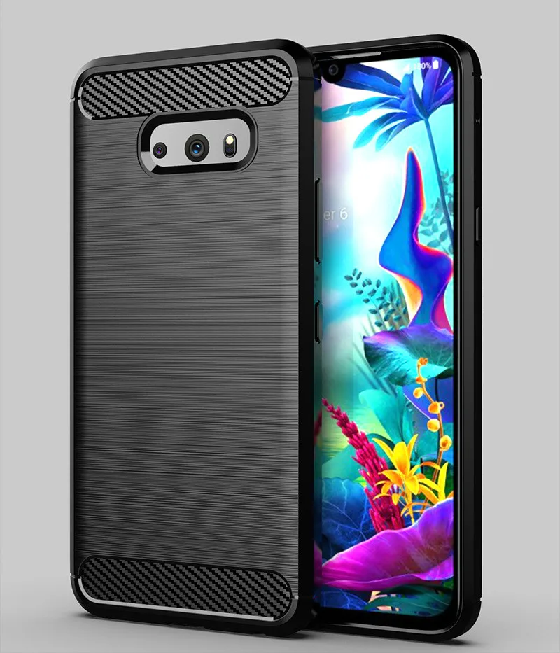 Подходит для LG V50S G8X Escape Plus противоударный классический матовый Силиконовый