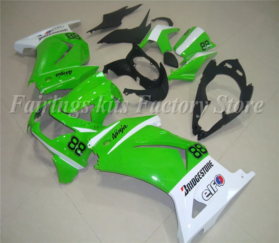 Новый ABS мотоцикл полный обтекатель наборы Подходит для Kawasaki Ninja EX250 2008 2009 2010 2011 2012