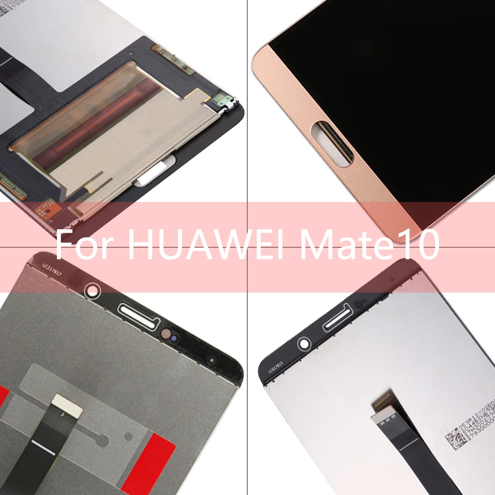 OTMIL Кнопка отпечатков пальцев для HUAWEI mate 10 ЖК сенсорный экран дигитайзер для HUAWEI mate 10 дисплей