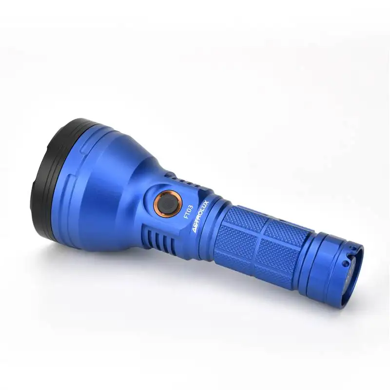 Astrolux FT03 XHP50.2 4300lm тип-c перезаряжаемый фонарик+ 26650 5000 мАч с питанием от аккумулятора фонарь прожектор - Испускаемый цвет: Синий