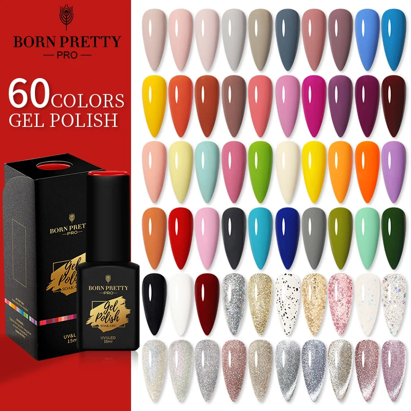 Nato PRETTY Pro Gel smalto per unghie 15ml Gel per unghie Soak Off Vernis smalto per Gel Semi permanente colore serie Trubuty tutto per manicure