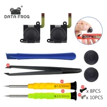 7 в 1, сменный 3D Аналоговый джойстик для пальца, палка для переключателя, Joy Con, контроллер, модуль датчика, потенциометр, инструмент для ремонта