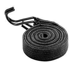 Heavy - Duty Elastic Cargo Strap with Metal Buckle (2M black)
