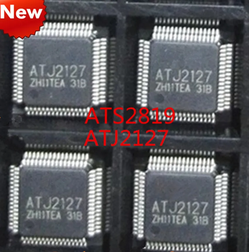 

Новый оригинальный ATJ2127 ATS2819 LQFP64 фонарь audio master chip