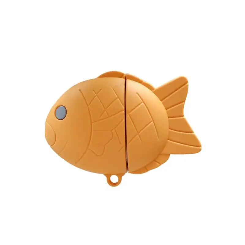 

Unique Carp Pattern Protective Case Shockproof Soft Silicone Cover Skin Protector for Airpods 1/2 Charging Box Accessories