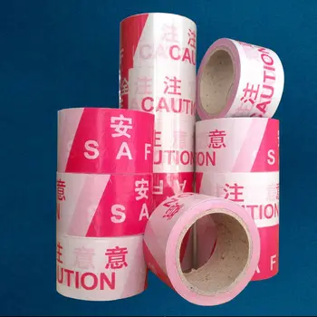 

100M Hazard Tape Barrier Barricade Cone Safety Warning Tapes Marking Roll