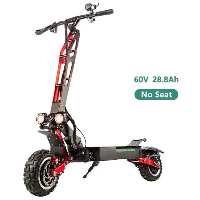 Halo Knight T109 Fashionable 60V 6000W Electric Scooter 95KM/H With