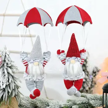 

Christmas scene decorations christmas faceless skydiving old man parachute Indoor Outdoor Party Christmas Creative Decorative