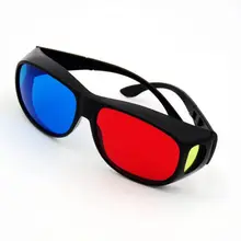 Домашние 3D очки семейная синяя красная рамка размерные очки для VR кино игры DVD близорукость без близорукости доступны